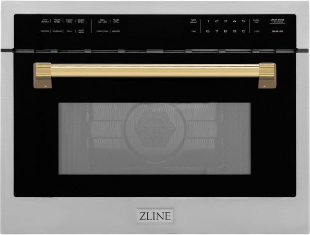 ZLINE Autograph Edition 24" 1.6 Cu. Ft. Stainless Steel Electric Speed Oven-0