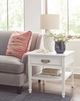 Hammary® Structures Pure White Rectangular End Table-1