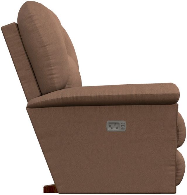 La-Z-Boy® Jasper Chestnut Power Rocking Recliner with Headrest-2