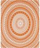 Surya Ekena Burnt Orange 50"x60" Throw Blanket-2