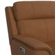 Elements International Mustang Aline Butternut Power Recliner with Power Headrest and Lumbar-5
