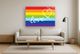 Classy Living Vibrant Love Rainbow Wall Art-1