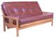 Kodiak Furniture Monterey Oregon Trail Saddle/Butternut Full Futon with Mattress-0