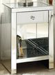 ACME Furniture Noralie Mirrored Nightstand with Open Shelf-0