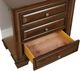 Mazin Furniture Milton Brown Cherry Nightstand-1
