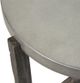 Liberty Furniture Cascade Gray End Table with Wirebrush Rustic Brown Base-4