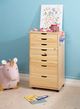 Linon Rudy Natural Storage Cart-1