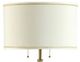Stylecraft Dann Foley Lifestyle Polished Brass Floor Lamp-1