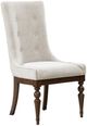 Liberty Furniture Arden Road 5-Piece Cream/Satin Cherry Trestle Dining Set-3