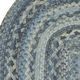Capel Rugs Bayview Slate 9'2" x 13'2" Oval Rug-1