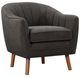 Mazin Furniture Cutler Charcoal Accent Chair-0
