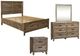 Liberty Furniture Ridgecrest 4-Piece Cobblestone Queen Bedroom Set-0