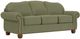 Flexsteel® Customizable Bexley Leather Sofa with Nailhead Trim-1