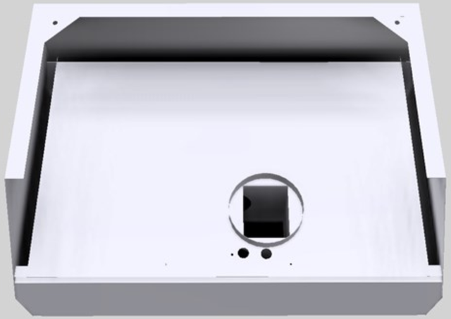 Vent-A-Hood® Designer Series 36" White Wall Mounted Range Hood-1
