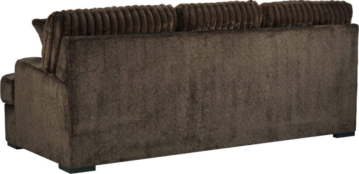 レア　ストーン付　PEANUTS&Co ACME Furniture Wネーム Benchcraft® Aylesworth Chocolate Sofa | Western Living