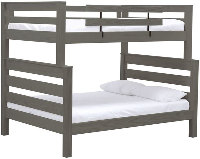 Crate Designs™ Furniture TimberFrame Graphite Full XL/Queen Bunk Bed-0