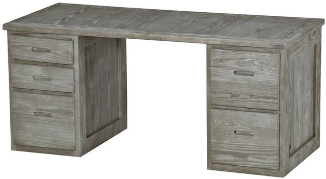Crate Designs™ Furniture Storm Lacquer Top Desk-0