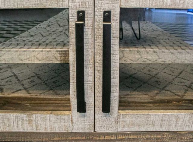 International Furniture Direct Loft Brown/Gray 93" TV Stand-3
