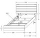 Coaster® Brantford 4-Piece Barrel Oak Queen Bedroom Set-2