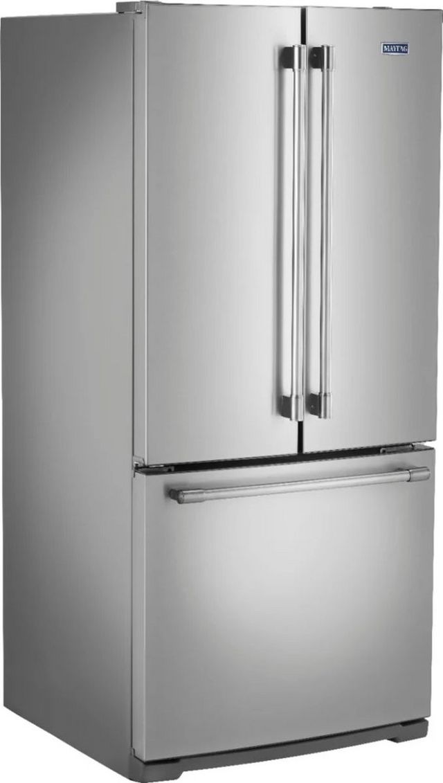 Maytag® 31 in. 19.7 Cu. Ft. Fingerprint Resistant Stainless Steel French Door Refrigerator-4
