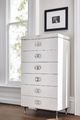 Bernhardt Silhouette Eggshell Tall Drawer Chest-1