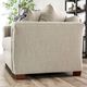 Furniture of America® Belsize Beige/Navy Loveseat-4