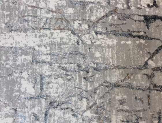 KAS Rugs Inspire Gray Expressions 5'x8' Area Rug-2
