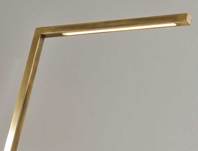 Adesso® Aidan Antique Brass AdessoCharge Charging Desk Lamp-1