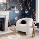 TOV Furniture Dakota White Accent Chair-1