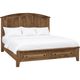 Boulder Creek Furniture Carson Bark Arched Queen Storage Bed-0