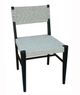 A & B Home Jaccilo Weaving Black Dining Chair-0