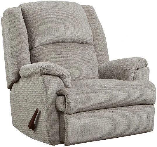 American Wholesale Furniture Denali Mineral Rocker Manual Recliner-0