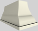 Vent-A-Hood® Designer Series 66" Biscuit Island Range Hood-4