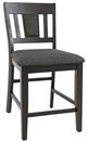 Jofran Inc. American 7-Piece Rustic Trestle Counter Table Set-2