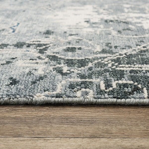 Rizzy Home Belmont Neutral/Gray 8'x10' Rectangular Rug-3