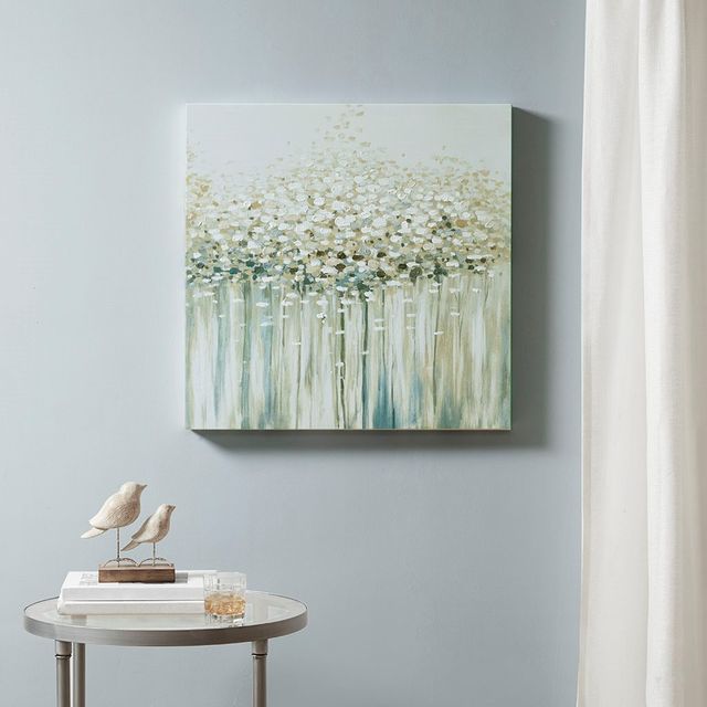 Olliix by Madison Park Dream Forest Multicolor Embellished Canvas-3