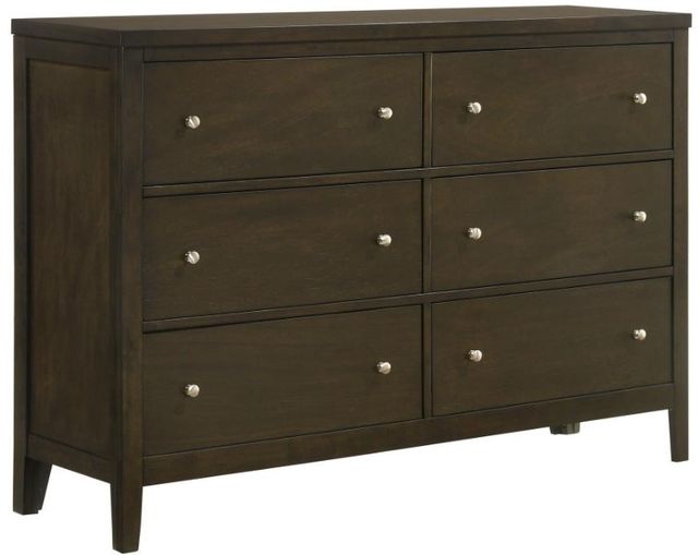 Coaster® Wilkes 5-Piece Brown/Dark Cocoa California King Panel Bedroom Set-3