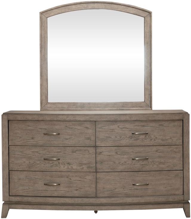 Liberty Furniture Avalon Burnished Beige Dresser and Mirror-2