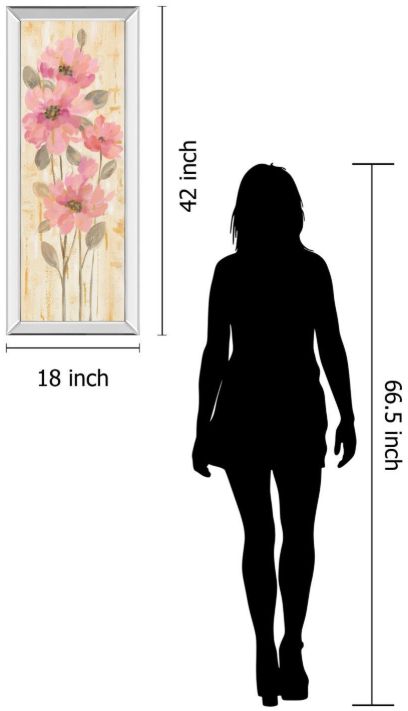 Classy Living Silvia Vassileva Beautiful Garden Tems I Miror Framed Wall Art-2