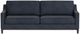 Bassett® Furniture Sanford BenchMade Nubuck Navy Leather Sofa-1