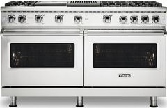 Viking® Professional 5 Series 60" Stainless Steel Pro Style Natural Gas Range