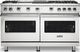Viking® 5 Series 60" Stainless Steel Pro Style Natural Gas Range-0