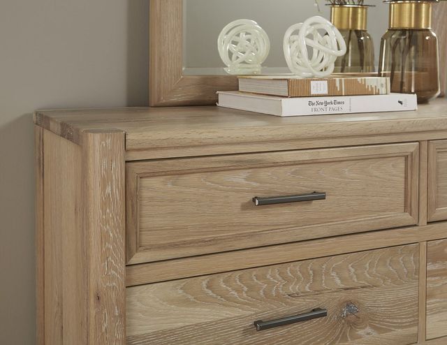 LM Co Home By Vaughan-Bassett Crafted Oak by Ben & Erin Napier Bleached White 8-Drawer Dresser-3