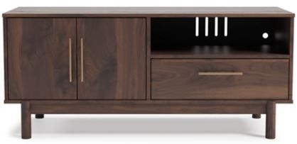 Signature Design by Ashley® Calverson Mocha Medium TV Stand-1