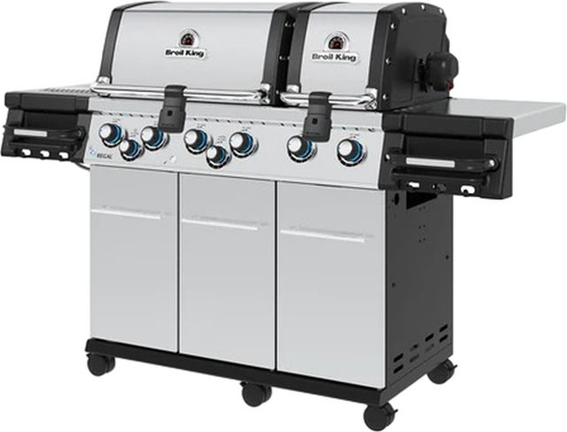 Broil King® Regal S 690 PRO 6-Burner Stainless Steel Freestanding Natural Gas Grill-3