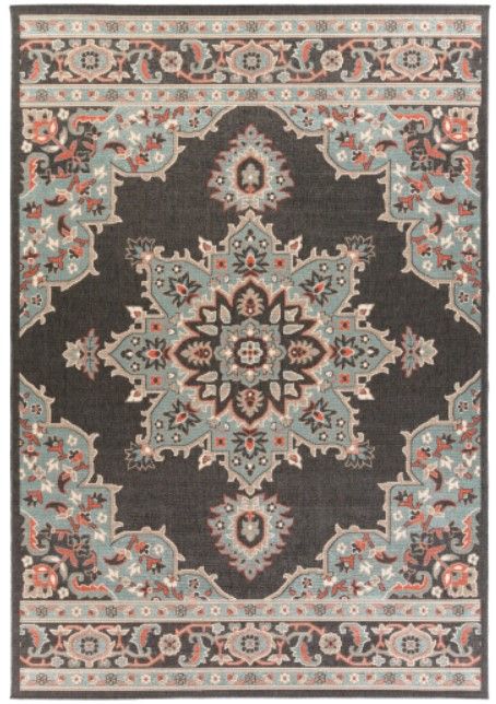 Surya Alfresco Brown/Sage 5'x8' Area Rug-1