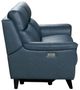 BarcaLounger® Kester Masen Bluegray Leather Power Reclining Loveseat-3