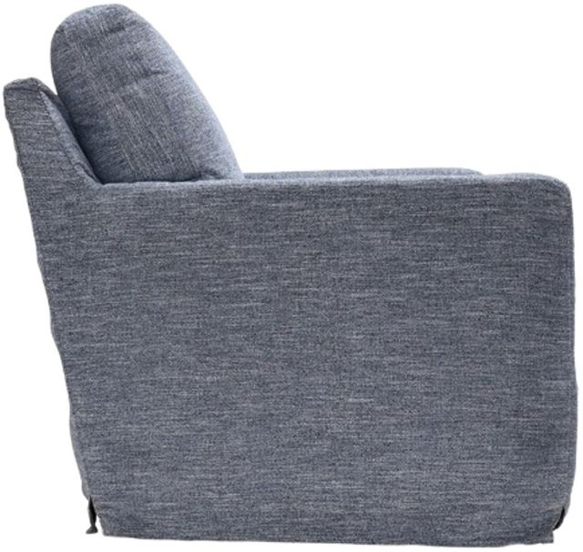 Signature Design by Ashley® Nenana Denim Swivel Glider Accent Chair-2