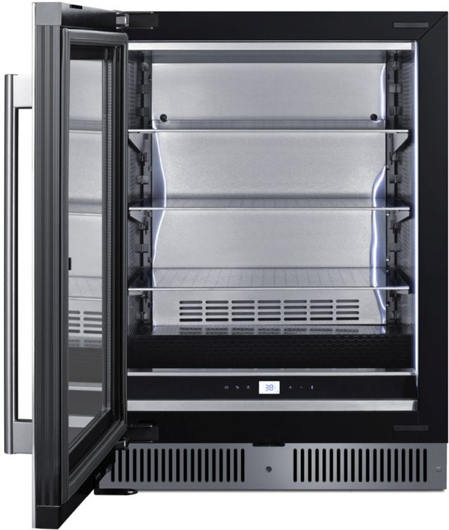 Summit® 24" 4.7 Cu. Ft. Stainless Steel Built-In Beverage Center-2