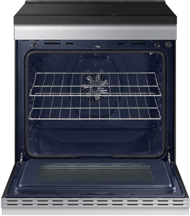 Samsung® Bespoke 30" Fingerprint Resistant Stainless Steel Slide In Induction Range-2